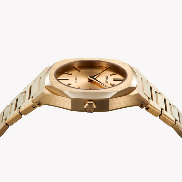D1 MILANO Women's Gold Stainless Steel Watch, Gold Dial | D1-UTBL31 by i-watch