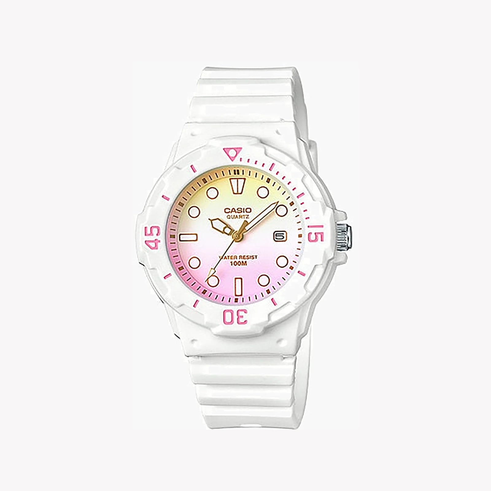 Casio Lrw-200h-4e2vdr Elegance & Adventure - Women's White Resin Dive Watch by i-watch