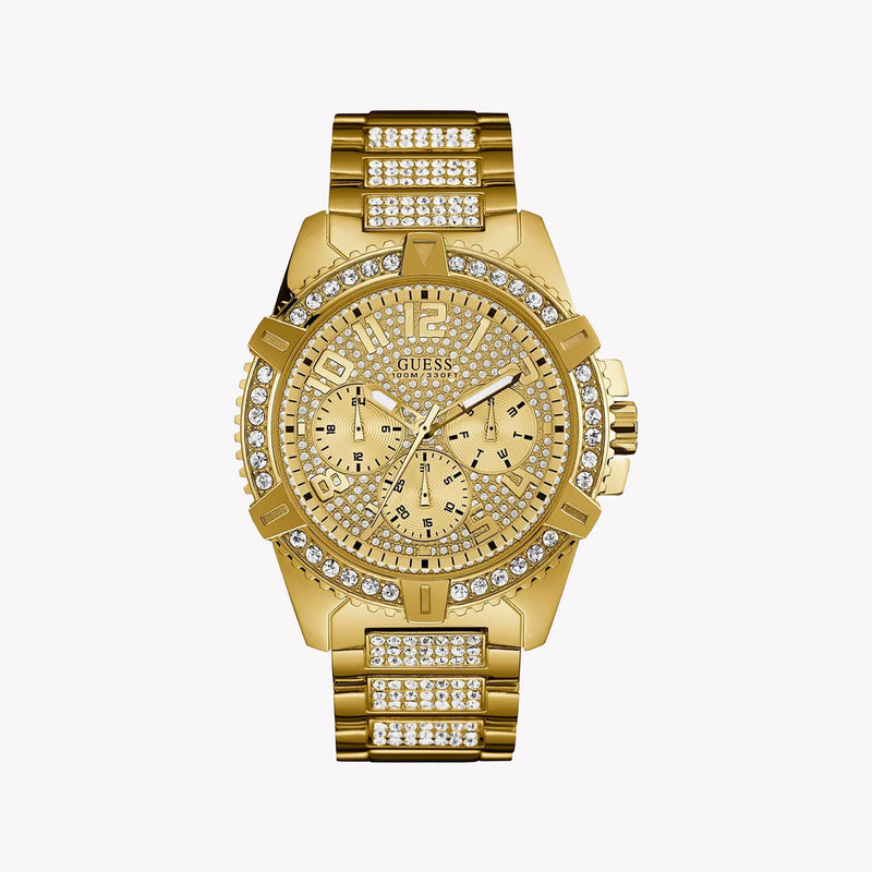Guess Women's Gold Stainless Steel Watch, Champagne Dial | W0799g2 by i-watch