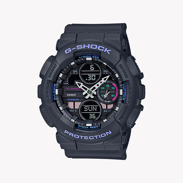 Casio G-Shock Gma-S140-8adr Sporty Style - Rugged Elegance For Active Women by i-watch