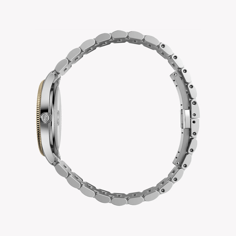 Gucci Women's Silver Stainless Steel Watch, Silver Dial | Ya1265063 by i-watch