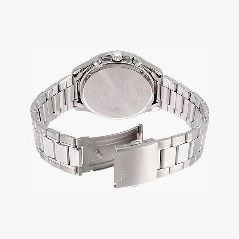 Timeless Elegance Men's Stainless Steel Watch, Silver Dial | Mtp-1374d-1a3vdf by i-watch