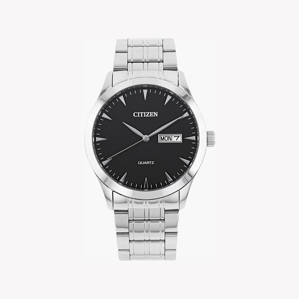 CITIZEN DZ5010-54E BOLD PRECISION - MEN'S STAINLESS STEEL TIMEPIECE WITH QUARTZ MOVEMENT