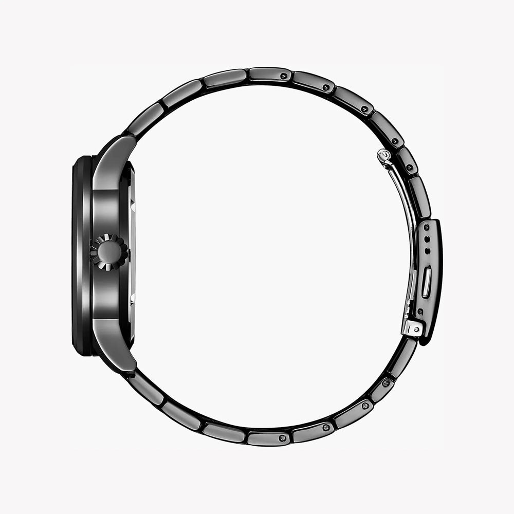 Citizen Nj0147-85e - Modern Elegance Automatic Men's Watch With Black Stainless Steel Bracelet by i-watch