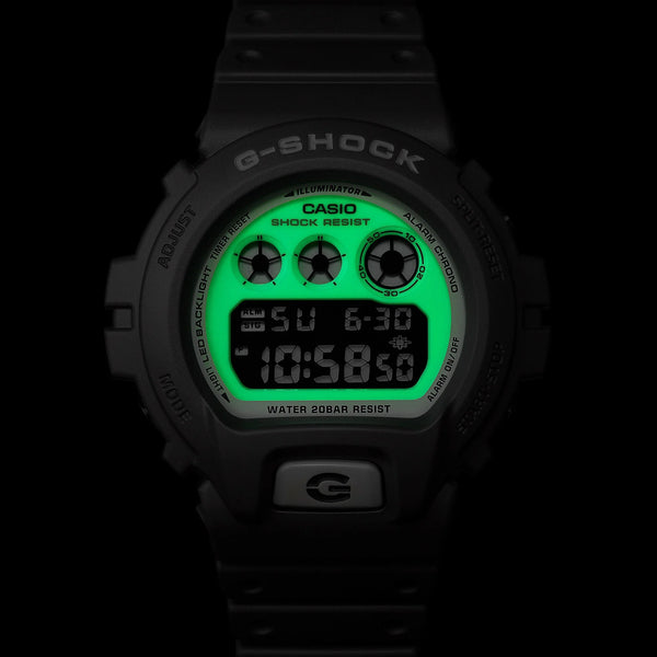 G-Shock Men's Gray Resin Watch, Shock Resistant | Dw-6900hd-8dr by i-watch