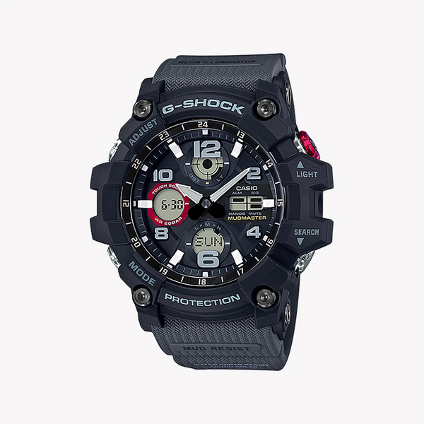 Casio G-Shock Gsg-100-1a8dr - Tough & Stylish Men's Watch With Black Resin Band And Digital Display by i-watch