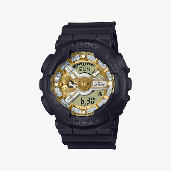 G-Shock Men's Black Resin Watch, Digital Dial | Ga-110cd-1a9dr by i-watch