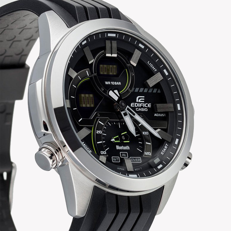 EDIFICE ECB-30P-1AEF - DYNAMIC VERSATILITY MEN'S WATCH WITH SLEEK DESIGN & PRECISION MOVEMENT-i-Watch-3