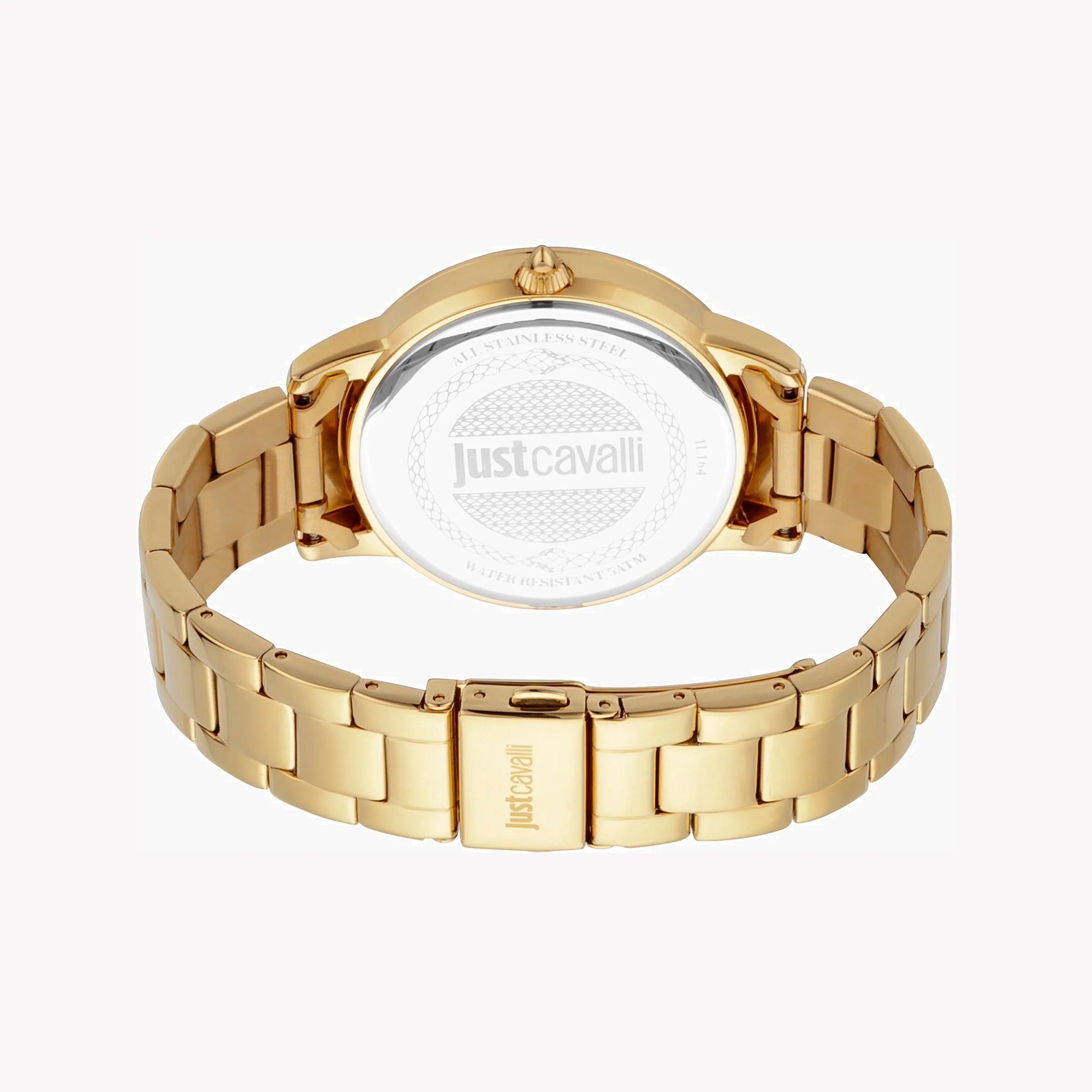 JUST CAVALLI Women's Watch with Gold Stainless Steel Case and Gold Stainless Steel Band-i-Watch-3