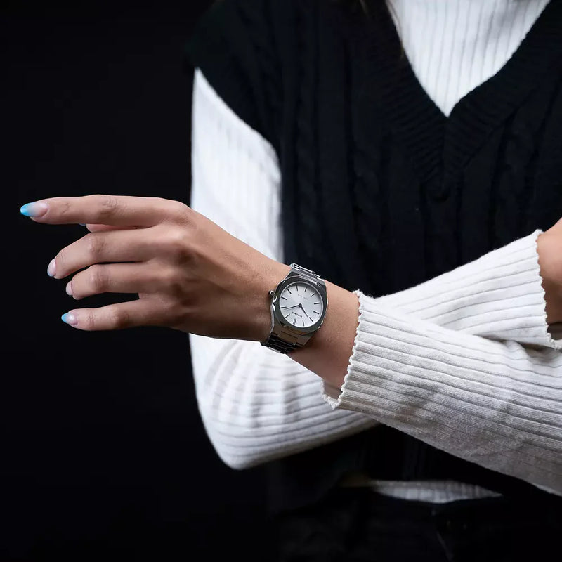 D1 MILANO Women's Silver Watch, Stainless Steel Band | D1-UTBL08 by i-watch