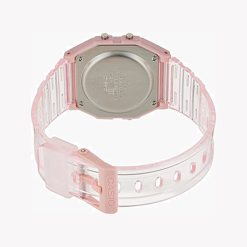 Casio F-91ws-4 Pink Digital Watch, Resin Band | F-91ws-4 by i-watch
