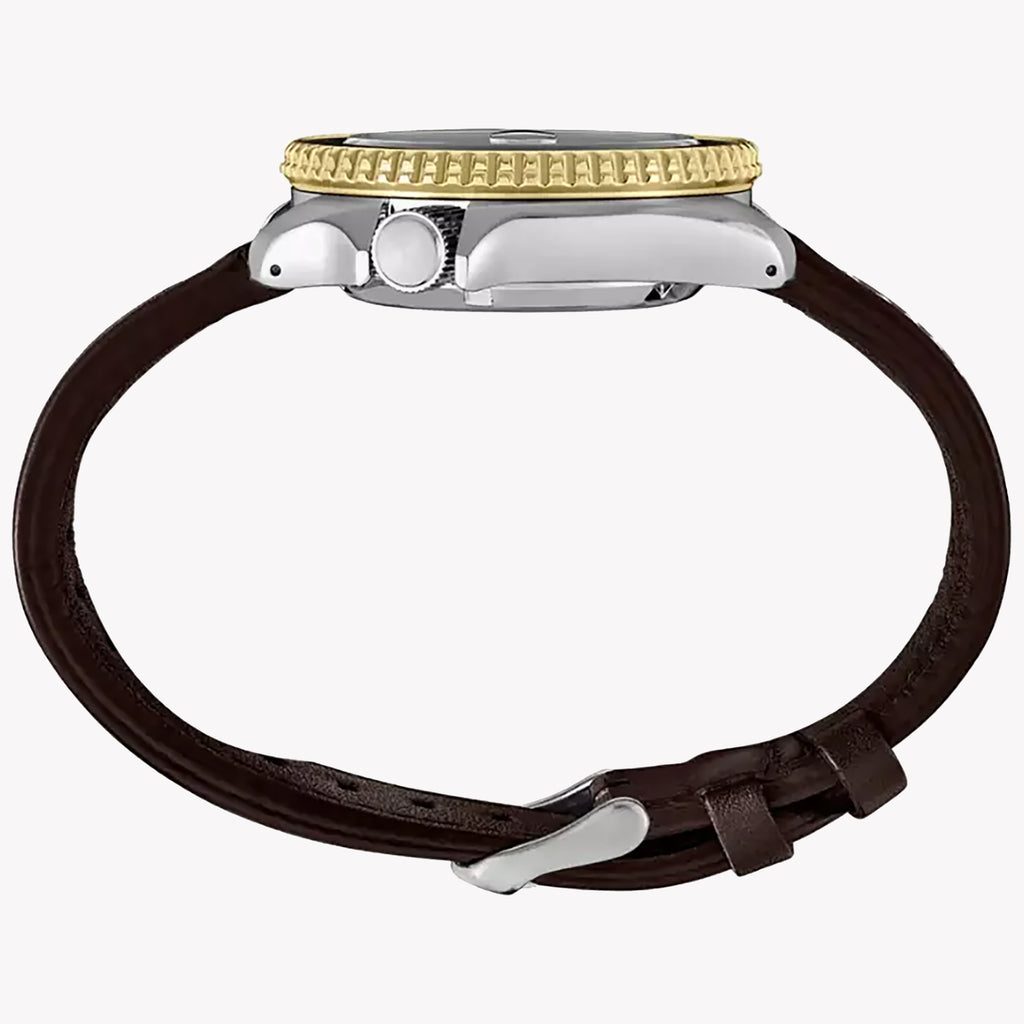 SEIKO SSK036K1 Men's Automatic Watch Black Dial Leather Band-i-Watch-2