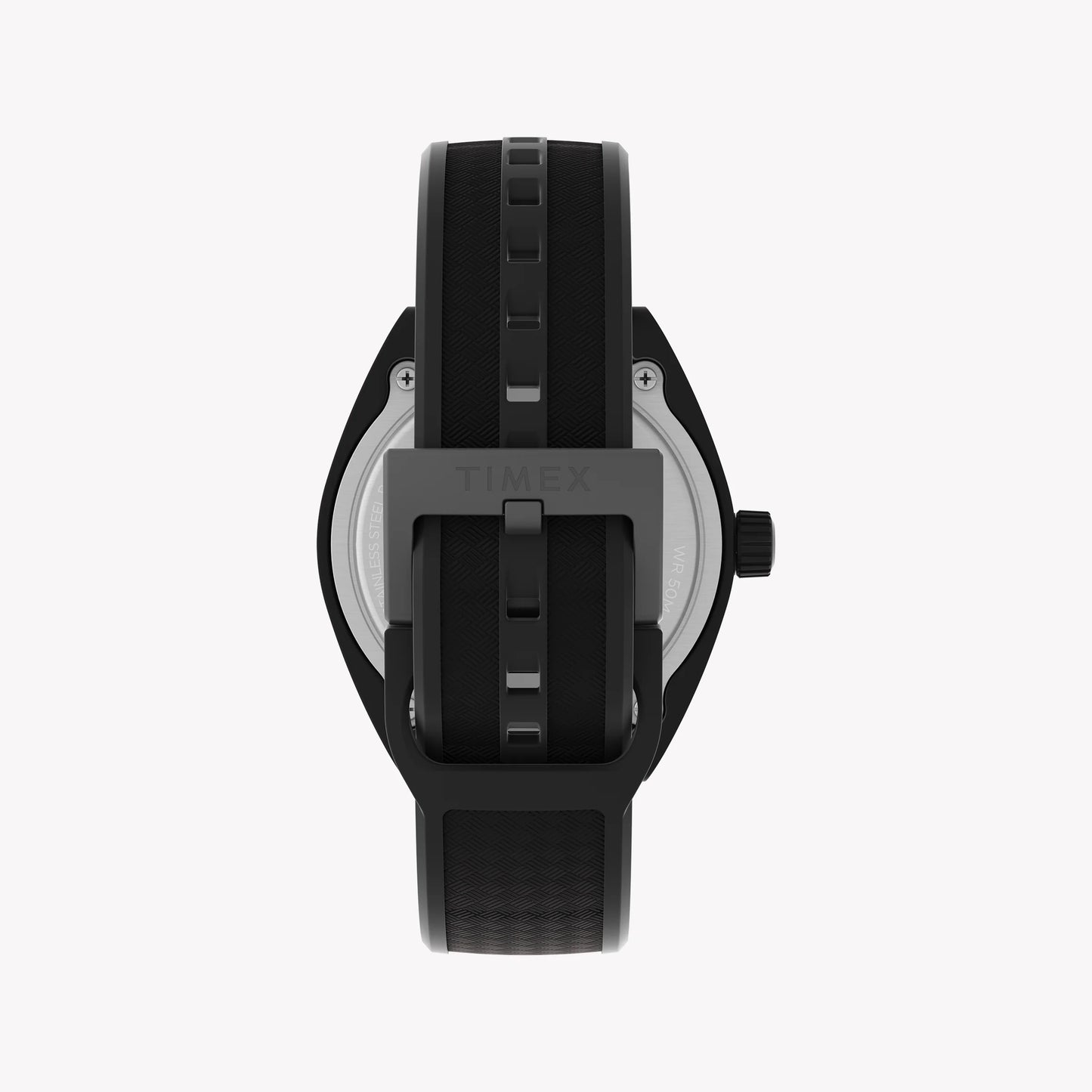 Timex Unisex 40 mm Eco Ceramic Black Case with Black Bio-TPU Strap and White Accents TW2W42100 Unisex Watch