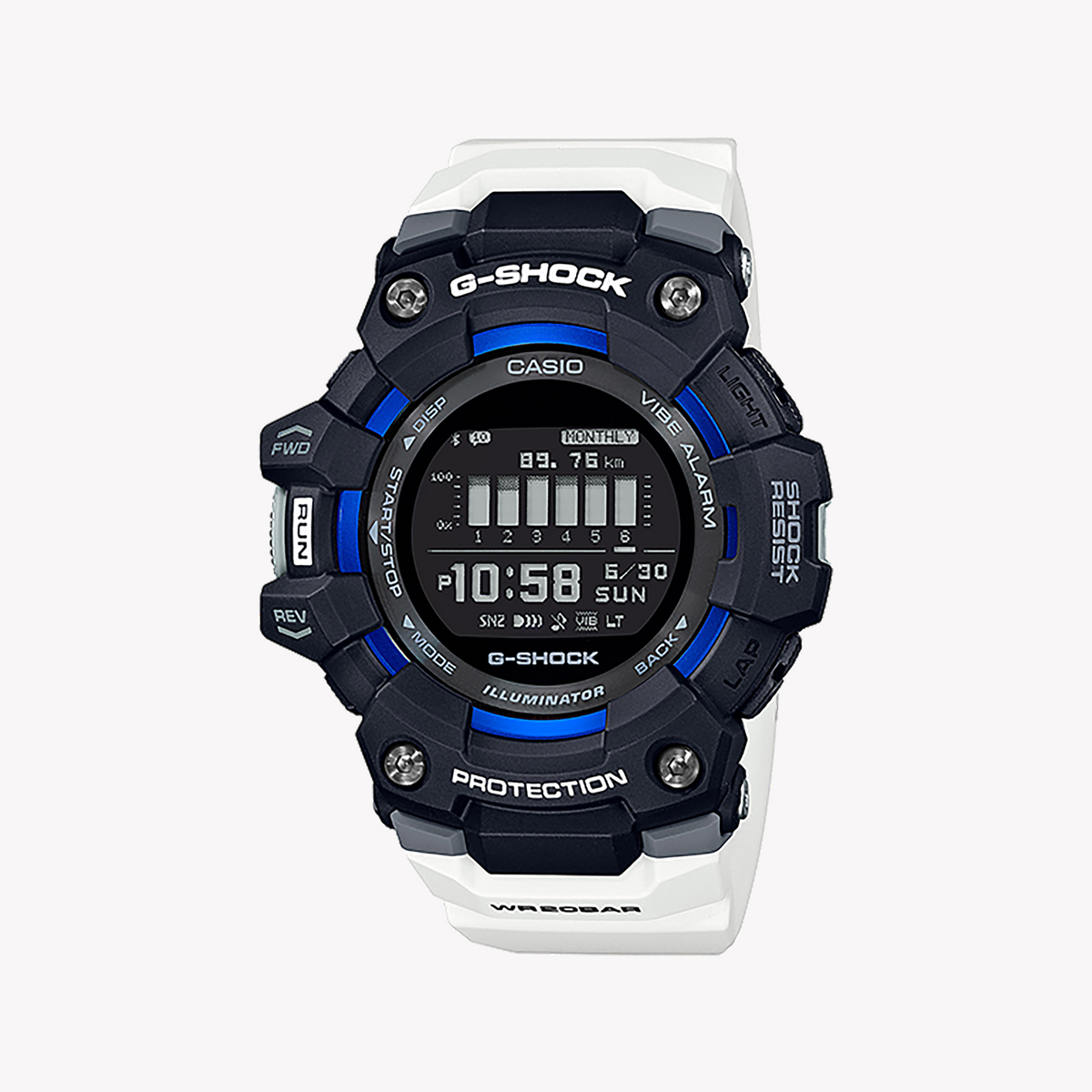 CASIO G-SHOCK GBD-100-1A7DR ADVENTURE READY - MEN'S SPORTY SMARTWATCH WITH BLUETOOTH CONNECTIVITY