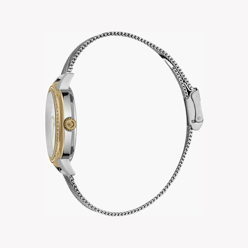 JUST CAVALLI Women's Watch with Silver Stainless Steel Case and Silver Stainless Steel Band-i-Watch-3