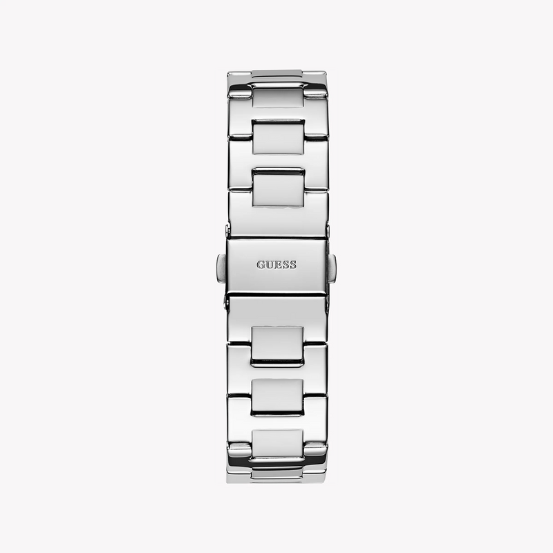 Guess Women's Silver Stainless Steel Watch, Silver Dial | Gw0777l1 by i-watch