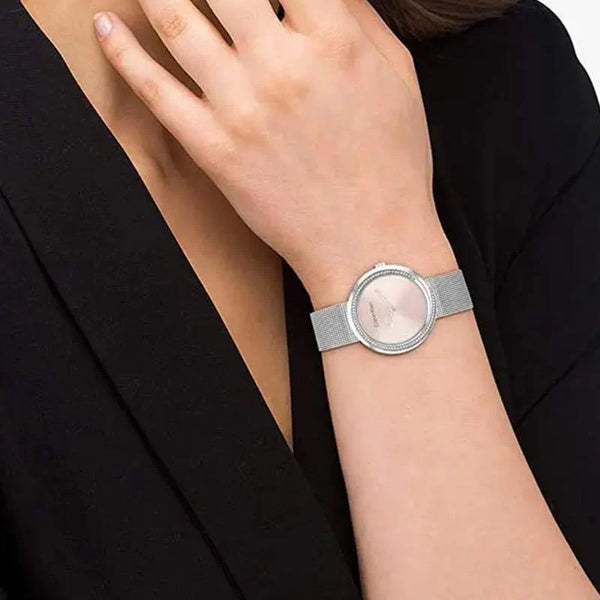 Calvin Klein Women's Silver Watch, Rose Gold Dial | 25200149 by i-watch