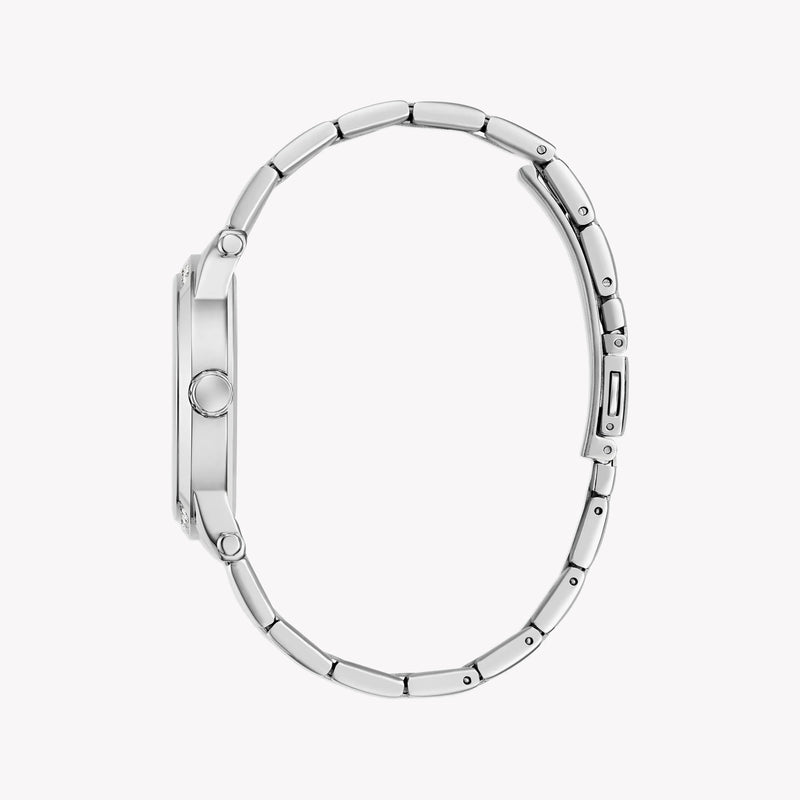 Guess Women's Silver Stainless Steel Watch, Silver Dial | Gw0861l1 by i-watch