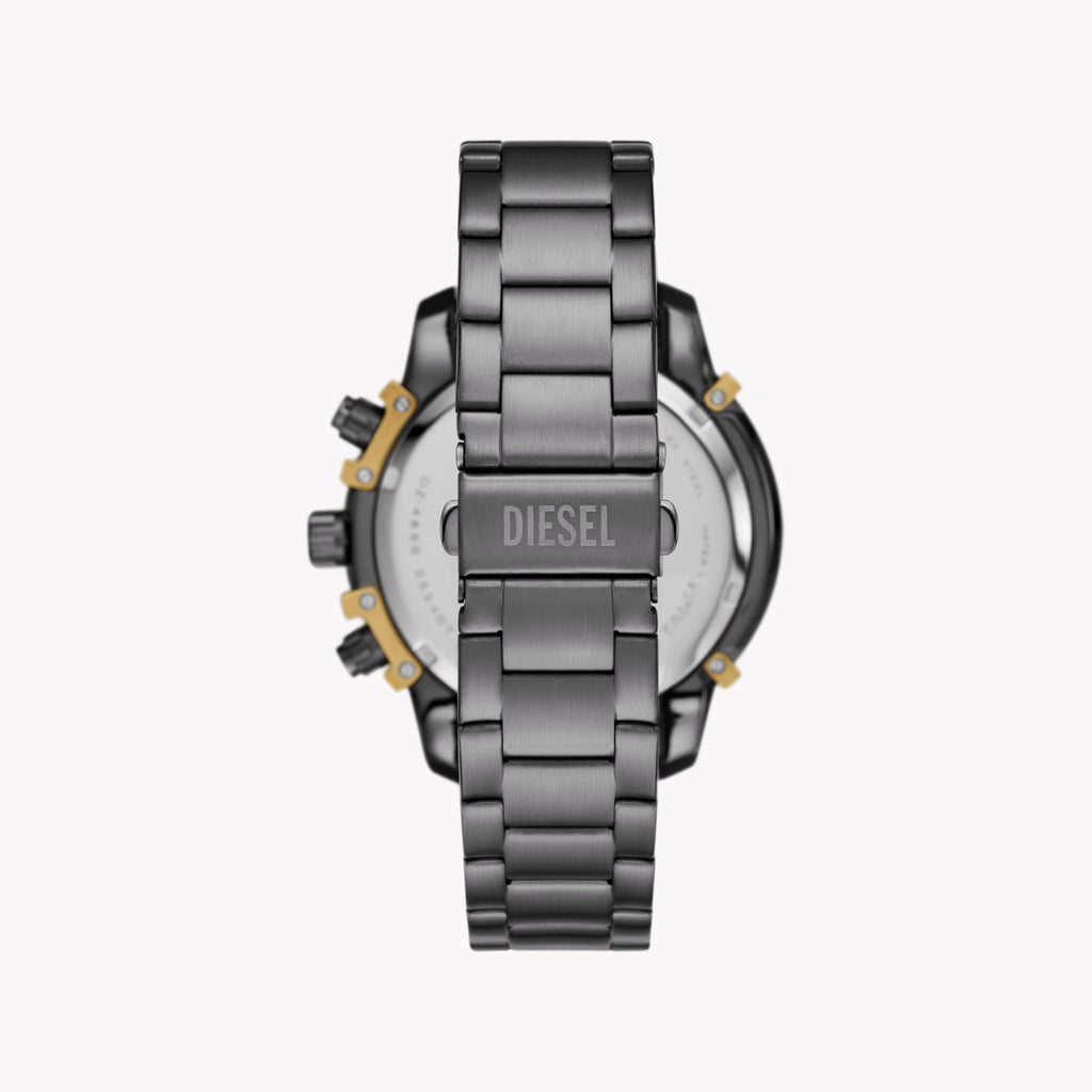 DIESEL DZ4668 BOLD PRESENCE - MEN'S GUNMETAL STAINLESS STEEL WATCH WITH GRAY DIAL-i-Watch-3