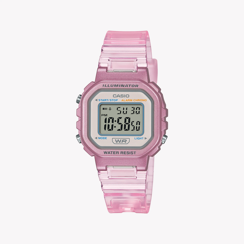 Casio Women's Pink Resin Watch, Sporty Design | La-20whs-4adf by i-watch