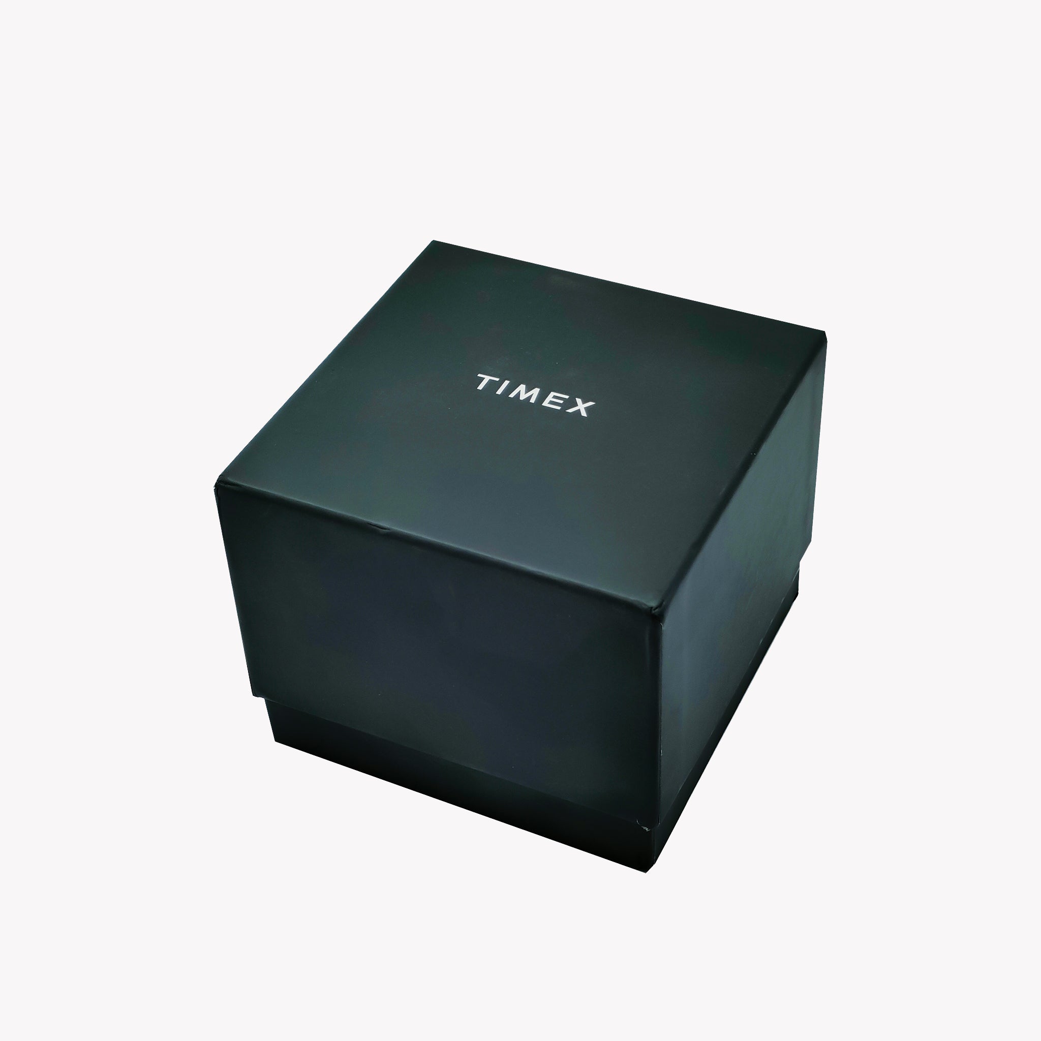 Timex Men's Black Leather Watch, Silver Dial | TW2R85300