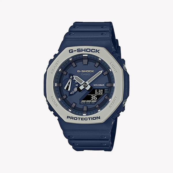 G-Shock Men's Blue Resin Watch, Digital Dial | Ga-2110et-2adr by i-watch