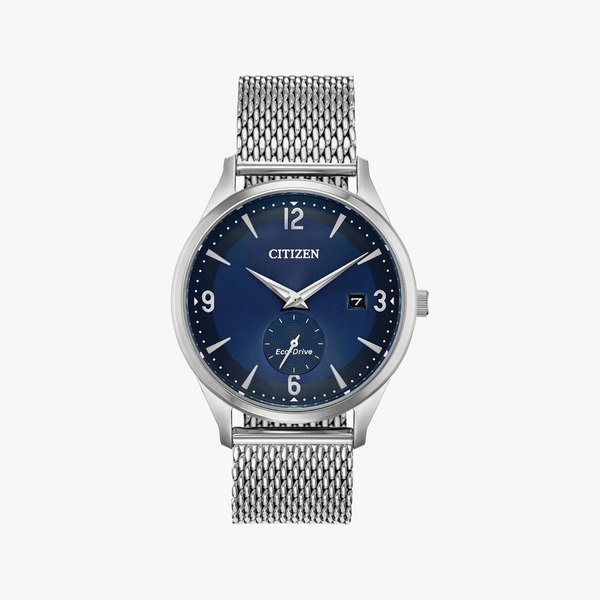 Citizen Eco-Drive Bv1111-83l - Modern Mastery In Stainless Steel & Blue Dial Men's Watch by i-watch