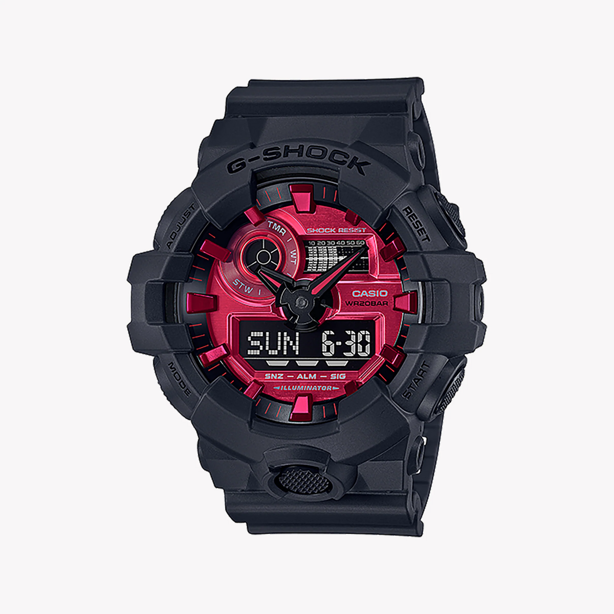 Casio G-Shock Ga-700ar-1adr Sporty Bold - Men's Tough & Stylish Timepiece by i-watch