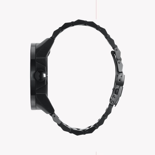 NIXON A346-001 BLACK STAINLESS STEEL - STRIKING STYLE FOR THE MODERN MAN-i-Watch-2