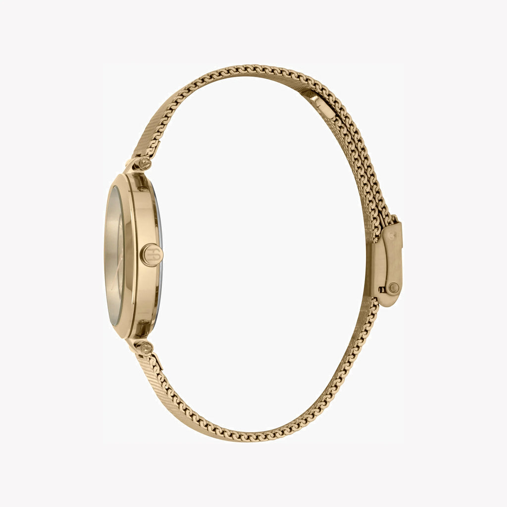 ESPRIT Women's Watch with Gold Stainless Steel Case and Gold Stainless Steel Band-i-Watch-2