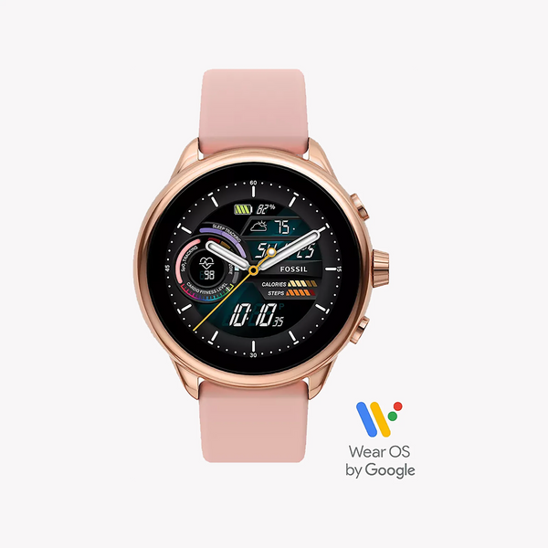 Fossil Men's Rose Gold Smartwatch, Black Dial | Ftw4071 by i-watch
