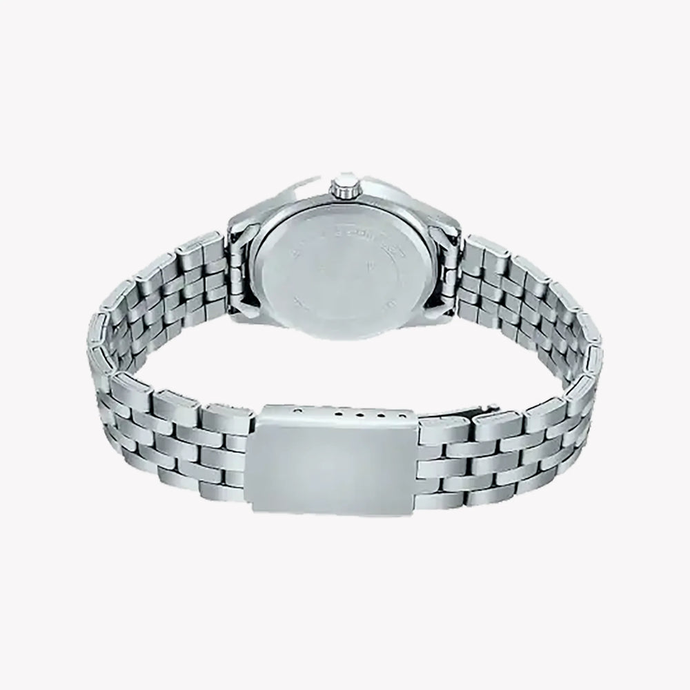 Casio Women's Silver Stainless Steel Watch, Silver Dial | Ltp-1335d-1a2 by i-watch