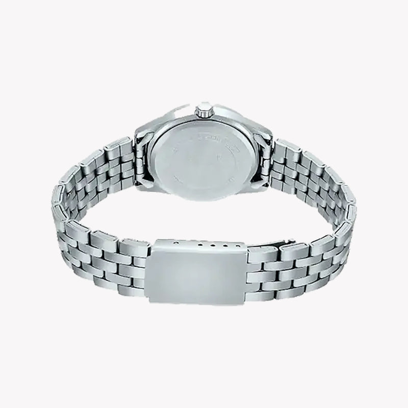 Casio Women's Silver Stainless Steel Watch, Silver Dial | Ltp-1335d-1a2 by i-watch