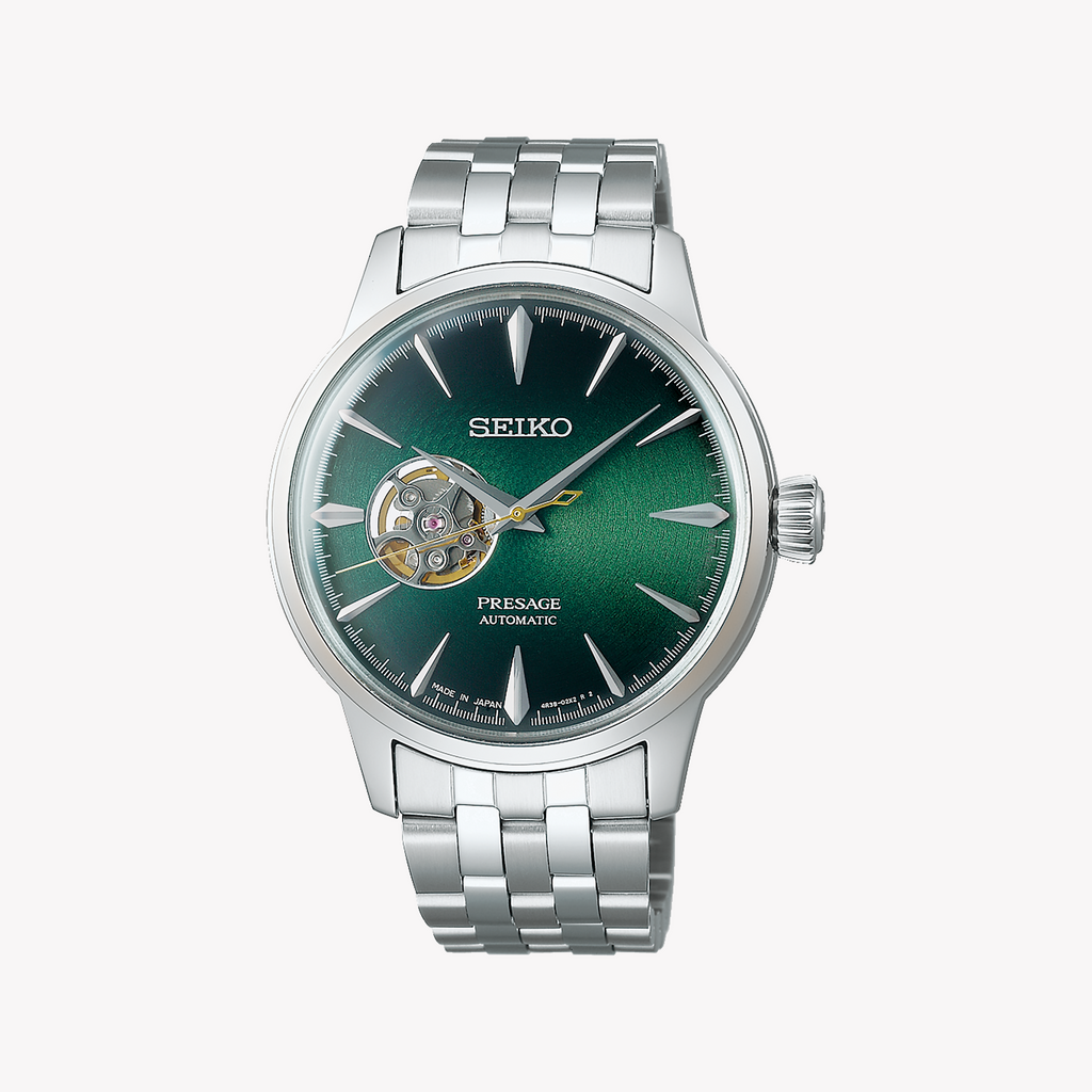 SEIKO PRESAGE SSA441J1 Men's Automatic Watch - Green Dial-i-Watch