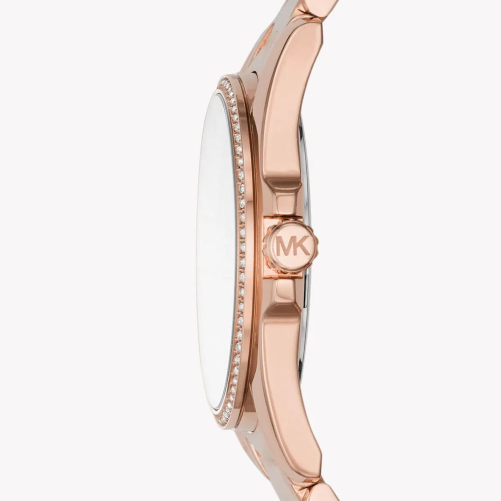 Michael Kors Women's Rose Gold Watch, White Dial | Mk6694 by i-watch