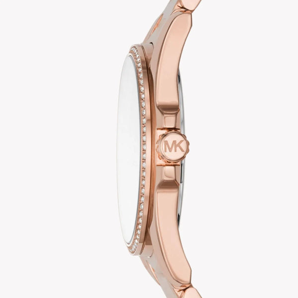Michael Kors Women's Rose Gold Watch, White Dial | Mk6694 by i-watch