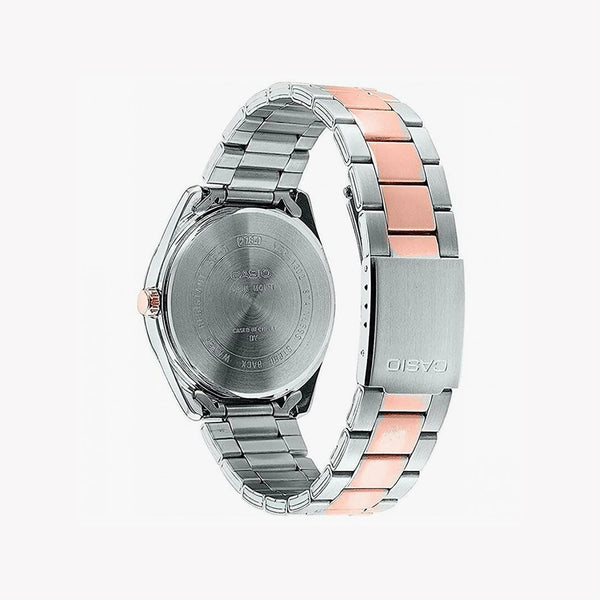 Refined Elegance Women's Silver-Pink Metal Watch | Ltp-1302prg-2avef by i-watch