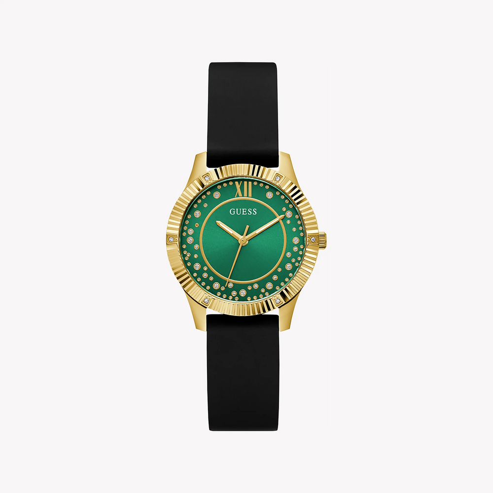 Guess Women's Gold Watch, Green Dial | Gw0766l3 by i-watch