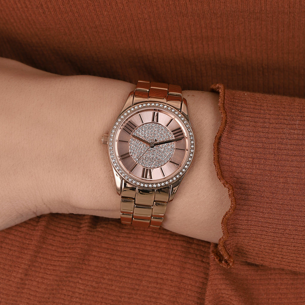 MICHAEL KORS MK7074 RADIANT SOPHISTICATION - WOMEN'S ROSE GOLD TIMEPIECE-i-Watch-4