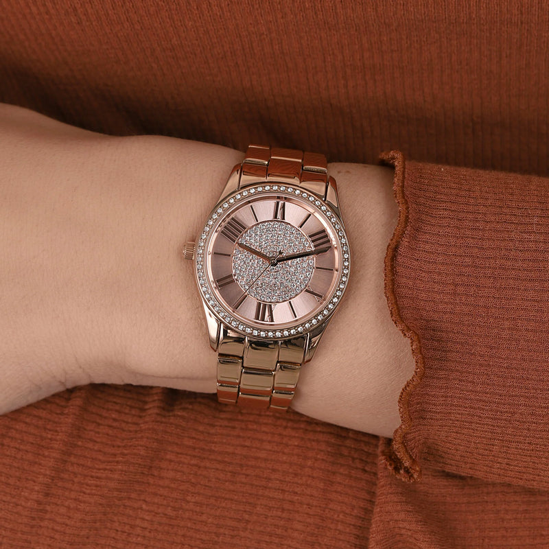 Michael Kors Women's Rose Gold Stainless Steel Watch | Mk7074 by i-watch