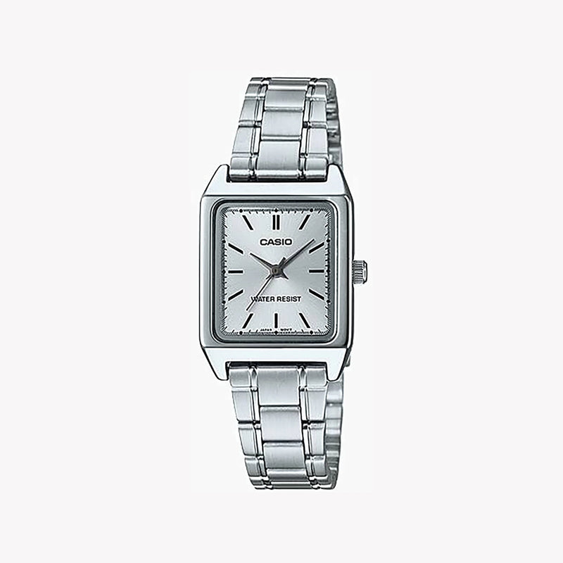 Casio Women's Silver Stainless Steel Watch, Analog | Ltp-V007d-7eudf by i-watch