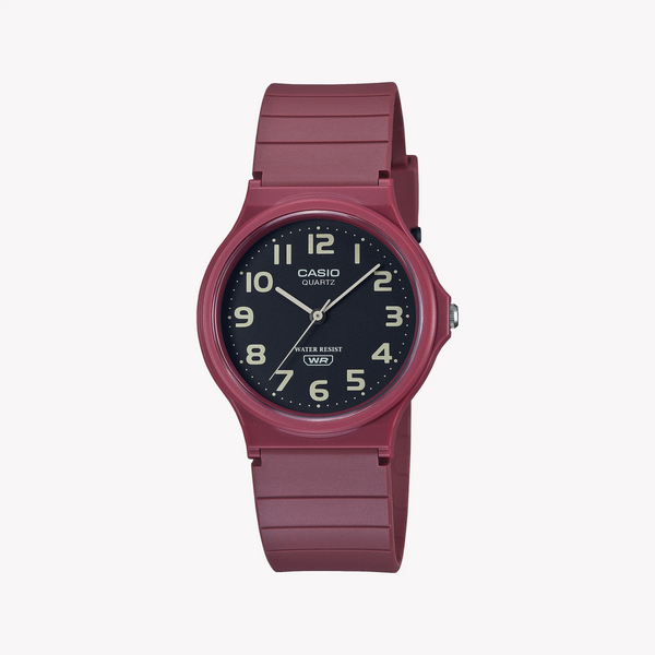 CASIO MQ-24UC-4BDF SPORTY & STYLISH - VIBRANT RED TIMEPIECE FOR ACTIVE LIFESTYLES