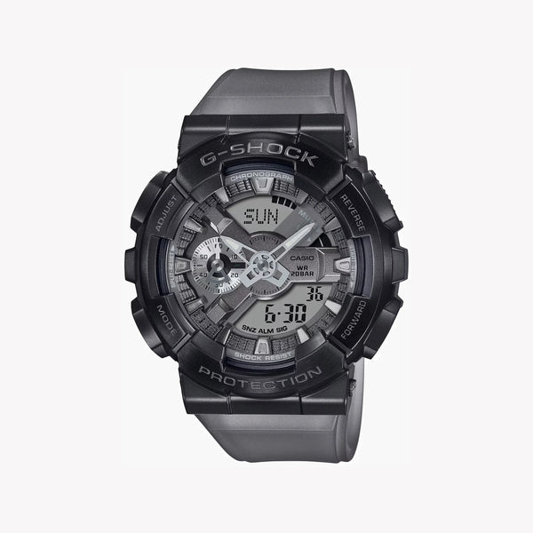 Casio G-Shock Gm-110mf-1adr - Sporty Elegance Unisex Timepiece With Gray Resin Band by i-watch
