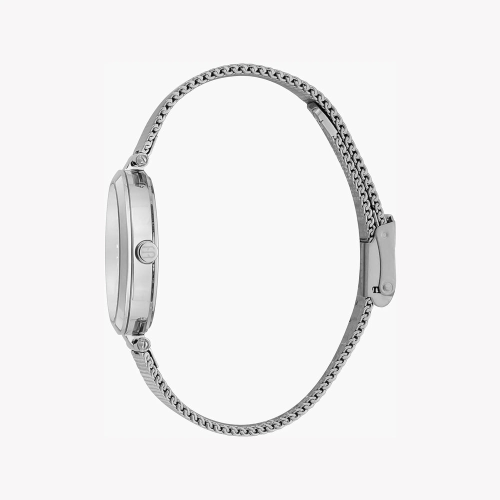 Esprit Women's Silver Stainless Steel Watch, Silver Dial | Es1l157m0035 by i-watch