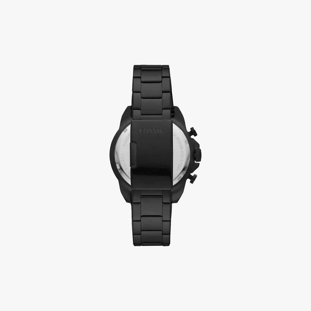 Fossil Men's Black Stainless Steel Watch, Black Dial | Fs5851 by i-watch
