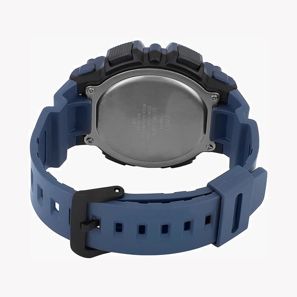 Casio Men's Blue Resin Watch, Digital Display | Ws-1500h-2av by i-watch