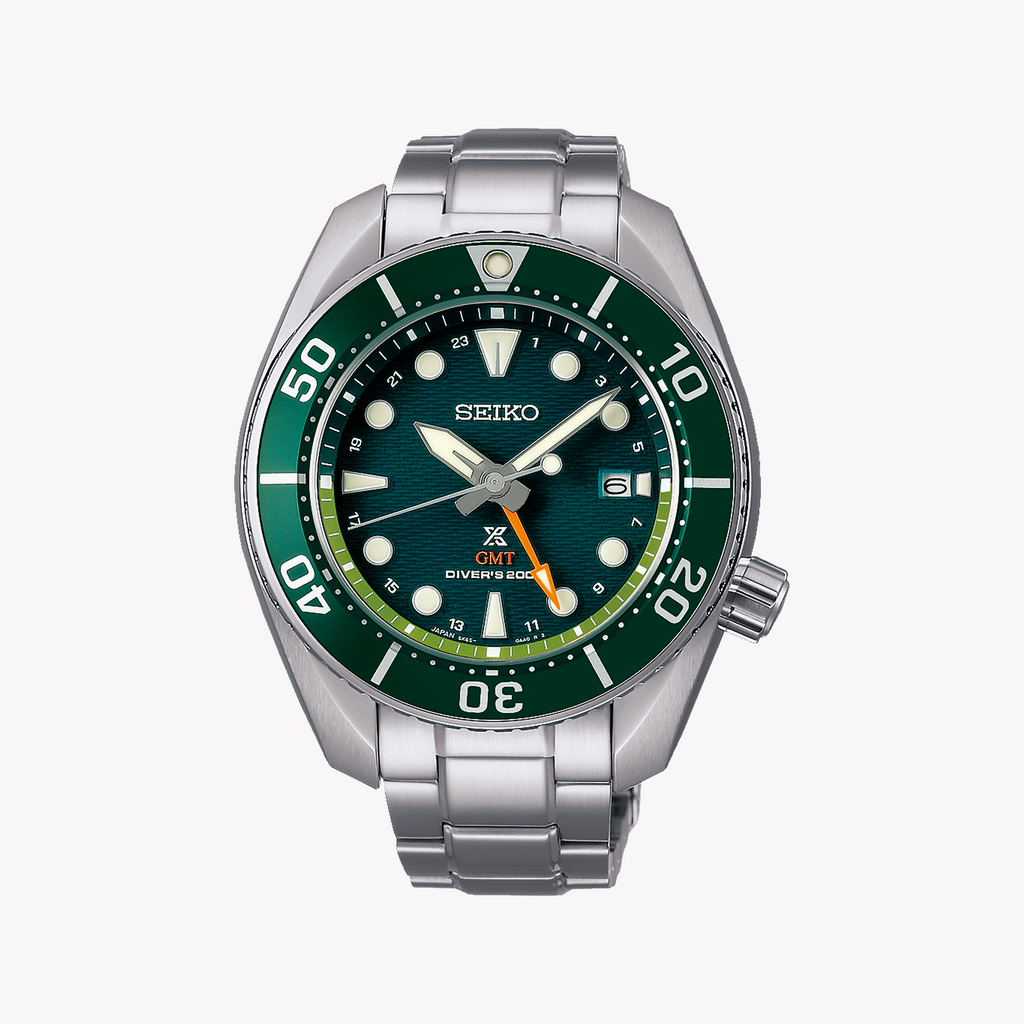 SEIKO PROSPEX SFK003J1 Men's Solar Watch - Green Dial, 20 ATM-i-Watch