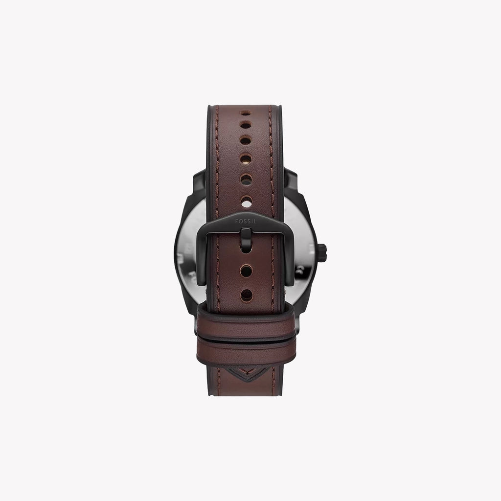 FOSSIL FS5901 - MODERN ELEGANCE MEN'S WATCH WITH BLACK DIAL & BROWN LEATHER STRAP-i-Watch-2