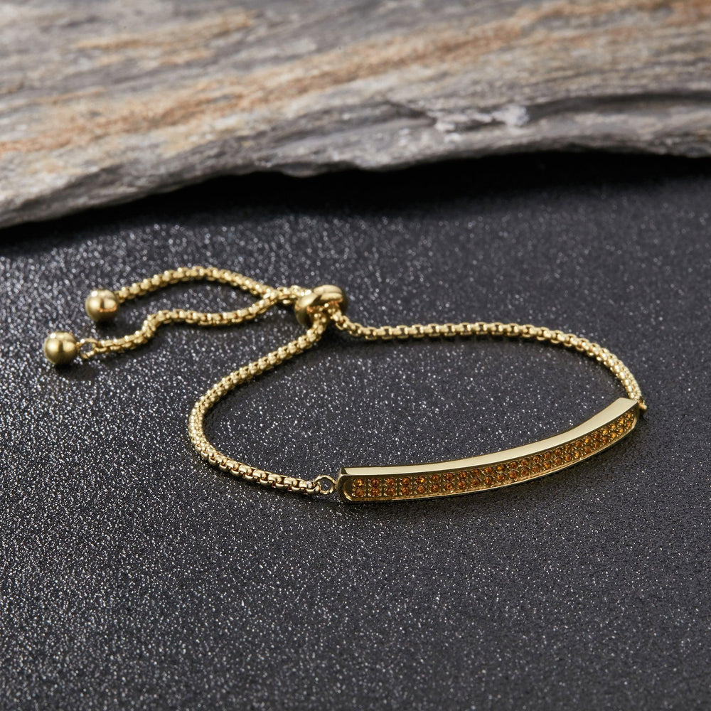 Zink Women's Gold Stainless Steel Bracelet | Zfbr004gs