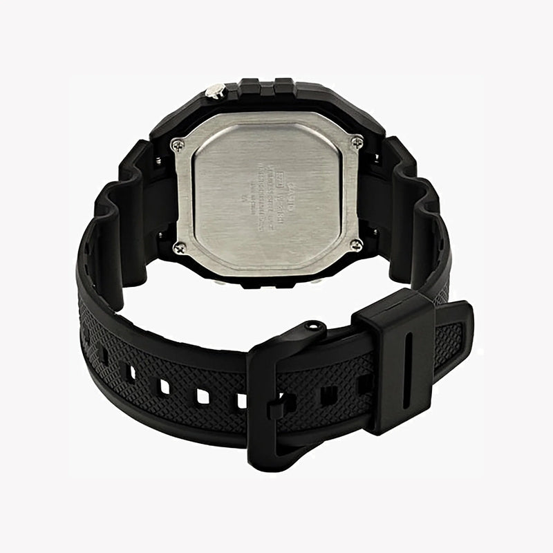 Casio Unisex Black Resin Watch, Digital Display | W-218h-1bvdf by i-watch